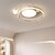 ieftine Montaj Plafon-52 cm Insula de proiectare Lumini de Tavan Metal Pictate finisaje LED 110-120V 220-240V