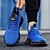 Χαμηλού Κόστους Καθημερινά Sneakers-ανδρικά αθλητικά παπούτσια απόδοσης, ελαφρύ αναπνεύσιμο πλέγμα σε μπλε ηλεκτρίκ, αθλητικά παπούτσια εξωτερικού χώρου