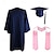 economico Costumi per lavori e professioni-toga e tocco di laurea 2025 set con nappa stole di laurea per liceo college laurea