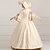 abordables Robes-ancien Rococo Renaissance Maxi Robe Normal Juliette Princesse Reine Elizabeth Plissé Volanté Princesse Col carré Déguisement Femmes Halloween Carnaval Mascarade Soirée Halloween Performance Adultes