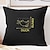 voordelige Vakantie kussensloop-Paas Decoratieve Gooi Kussenshoes 1PC Grappige Konijn Zacht Vierkant Bank Kussenhoes Kussenhoes voor Slaapkamer Woonkamer Bank Stoel Zwart Blauw Groen