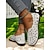 billige Flade sko til kvinder-hvide laserskåret barfodet slip-ons til kvinder - åndbare og lette afslappede sko med bred pasform, fantastisk til sommerdage