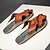abordables Sandalias casuales-Sandalias de exterior de piel sintética para hombre con suela resistente y diseño transpirable: calzado cómodo para senderismo y uso informal.