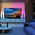 preiswerte LED-Stehlampe-LED-Lichtleisten Stimmungslicht Mehrere Lichteffekte Umgebungsbeleuchtung Flow-Lichtleiste Gaming/TV/PC/Zimmer