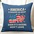 Χαμηλού Κόστους 250η επέτειος-Αμερικανικά Διακοσμητικά Μαξιλάρια Toss Cover 1PC Ημέρα Ανεξαρτησίας Μαλακή Τετράγωνη Θήκη Μαξιλαριού Για Κρεβάτι Σαλονιού Πολυθρόνα Δώρο Βετεράνου