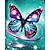 economico Visione 3D della Ragazza &amp; Splendore-Ragazze 3D Farfalla T-shirt &amp; Pantaloncini Set Manica Corta Estate Primavera Sport Moda Quotidiano Bambini 4-12 Anni Girocollo All'aperto Vacanza Sportivo Vestibilità su misura