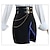 billiga Animekostymer-Genshin Impact Clorinde Animé Cosplay-kostym Skor Cosplay Peruker Cosplay-kostymer Cosplay Peruker Cosplay Skor Halloween Maskerad Prestanda Fest Kappa Skjorta Kjol Till Dam Vuxna