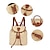 economico Zaini alla moda-zaino in paglia per donna – borsa da viaggio in rattan intrecciato boho con cinturini in pelle, zaino da spiaggia estivo chic, borsa casual per le vacanze e l&#039;uso quotidiano bianco rosa marrone