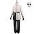 billiga Animekostymer-Cosplay Dräpa gudarna Cosplay Animé Cosplay-kostym Cosplay Peruker Maskeradmask Cosplay-kostymer Cosplay Peruker Mask Halloween Karnival Prestanda Fest Kappa Topp Byxor Till Herr Vuxna