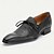 abordables Zapatos de Vestir Clásicos-Zapatos oxford de cuero genuino color canela para hombre: zapatos de vestir con cordones y estampado de cocodrilo vintage para Kentucky Derby y ocasiones especiales