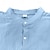 abordables Tenue d&amp;#39;affaires décontractée-Homme Chemise en coton et lin Uni Vacances Noir Blanche Kaki Gris foncé manche longue Col grand-père Vêtement Tenue