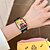 levne Řemínky na Apple Watch-Sólová smyčka Kompatibilní s Řemínek k hodinkám Apple Watch 38 mm 40 mm 41 mm 42 mm 44 mm 45 mm 49 mm Roztomilý Nastavitelný Plátno Náhradní pásek na hodinky pro iwatch Ultra 2 Series 9 8 7 SE 6 5 4