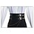 billiga Animekostymer-Genshin Impact Clorinde Animé Cosplay-kostym Skor Cosplay Peruker Cosplay-kostymer Cosplay Peruker Cosplay Skor Halloween Maskerad Prestanda Fest Kappa Skjorta Kjol Till Dam Vuxna