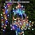 billige LED-kædelys-led solcellelys 6,5m 30led vandtæt udendørs deco terrasselys til påske st. patrick&#039;s day mors dag fest ramadan bryllup ferie have hegn terrasse plæne juletræ dekoration