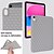 abordables Housses et coques pour iPad-Tablette Etuis coque Pour Apple iPad Air 11&quot;(2024) iPad Pro 11&quot;(2024) iPad 10e 10,9&quot; iPad Air 5e 4e 10,9&quot; iPad 9e, 8e, 7e génération 10,2 pouces iPad Air 3e 10,5&quot; iPad mini 6e génération 8,3&quot; iPad