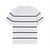 abordables T-shirts et débardeurs élites pour hommes-Homme T-shirt Manche Courte Col ras du cou Été Printemps Rayures horizontales Tricots Vacances ancien Bandes École Entraînement Extérieur Noir Blanche Châtaigne Claire T-shirt haut de gamme pour homme