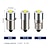 ieftine Becuri Porumb LED-6 buc lanternă bec led iluminat sursă de lumină p13.5s ba9s e10 bec led 3w lumină plug-in luminozitate mare bec mic 3v 6v 12v 24v 1 margele led 3535 alb cald alb