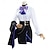 billiga Animekostymer-Genshin Impact Clorinde Animé Cosplay-kostym Skor Cosplay Peruker Cosplay-kostymer Cosplay Peruker Cosplay Skor Halloween Maskerad Prestanda Fest Kappa Skjorta Kjol Till Dam Vuxna