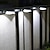 cheap Outdoor Wall Lights-2/4 Pcs LED Solar Street Lights Outdoor Wall Lights Fence Lights 9LEDs Home Garden Outdoor Courtyard Fence Wall Decoration LED Waterproof Wall Light Garage Porch Yard Lighting