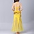 cheap Belly Dancewear-Belly Dance Skirts Gold Coin Pure Color Splicing Women&#039;s Performance Training Sleeveless High Polyester