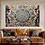 abordables Tapiz Mandala-Tapiz Colgante de Mandala Arte de Pared Tapiz Grande Decoración de Mural Fotografía Fondo Manta Cortina Decoración para Hogar Dormitorio Salón