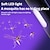 abordables Répulsifs électriques anti-moustiques-Lampe de raquette à moustiques 2-en-1 USB pliable – Tueur de mouches électrique rechargeable pour dortoir et usage domestique