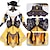 abordables Costume de jeu vidéo-Genshin Impact Navia Caspar Manga Costume de cosplay Tenues Costumes de Cosplay Costumes de jeux vidéo Halloween Carnaval Soirée Comic-Con Costume Pour Femmes Adulte