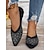 baratos Sapatilhas de mulher-sapatilhas femininas de bico fino com strass e flyknit - sapatos elegantes e brilhantes para ocasiões especiais e uso diário
