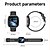 Χαμηλού Κόστους Smartwatch-696 HT31 Εξυπνο ρολόι 1.72 inch Έξυπνο ρολόι Bluetooth Βηματόμετρο Υπενθύμιση Κλήσης Παρακολούθηση Ύπνου Συμβατό με Android iOS Γυναικεία Άντρες Κλήσεις Hands-Free IPX-0 Θήκη ρολογιού 40mm