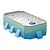 preiswerte Pools, Whirlpools &amp; Zubehör-faltbarer aufblasbarer Pool, langlebiger faltbarer aufblasbarer Swimmingpool - rechteckige Form, PVC-Material, mehrere Komponenten - für Familienspaß
