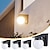 cheap Outdoor Wall Lights-1PC Solar Outdoor Light Wall Lamp Courtyard Balcony Decoration Outdoor Waterproof Patio Lamp Home Garden Layout Fence Ambient Light