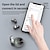 baratos Auscultadores TWS True Wireless-Fones de Ouvido Mini Sem Fio 5.3 para Dormir com Toque de Impressão Digital Som Estéreo HiFi Display Digital LED Cabo Sem Emaranhado Fones de Ouvido Semi-Aberto para Exercícios
