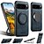 levne Ostatní pouzdra-telefon Carcasă Pro Google Pixel 9 Pro Pixel 9 Pro XL Pixel 8 Pro Pixel 8 Pixel 9 Pixel 7 Pixel 7 Pro Pixel 6 Pixel 6 Pro Zadní kryt se stojánkem Magnetické Podpora bezdrátového nabíjení Retro TPU PU