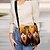 tanie Torby na ramię-damska torebka typu crossbody vintage z nadrukiem feniksa – torebka na ramię w stylu boho z regulowanym paskiem, torba listonoszka w stylu etnicznym do podróży, zakupów i codziennego użytku