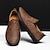 economico Slip-ons e mocassini da uomo-mocassini slip-on in pelle scamosciata beige da uomo – scarpe mocassino casual fatte a mano per l&#039;uso quotidiano