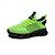 cheap Casual Sneakers-Men's Neon Green Knit Sneakers, Ultra-Light Comfort with Bold Design, Casual Sporty Footwear