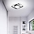 abordables Luces de techo regulables-Lámparas de pasillo LED negras y doradas, modernas lámparas de techo LED similares a luces de techo, ideales para pasillos, dormitorios, baños, cocinas y balcones.