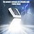 cheap Outdoor Wall Lights-Solar Flood Lights Remote Control Solar Outdoor Wall Lamp Household Outdoor Floodlight Courtyard Folding Outdoor Street Light  1PC