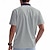 preiswerte Klassisches Poloshirt für Herren-Herren Viertel-Reißverschluss-Poloshirt Golfshirt Täglich Ferien Viertelreißverschluss Kurzarm Mode Basic Farbblock Patchwork Sommer Frühling Normale Passform Hellblau Schwarz Weiß Wein Marineblau