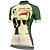 billige Dametrøyer-Dame Sykkeltrøyer Kortermet Sykkel T-skjorte Jersey med 3 baklommer Fjellsykling Pustende Hurtigtørkende Anatomisk design Vidje Vinrød Grønn Grafisk sport Klær
