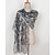 billige Sjaler &amp; Innpakninger-Retro / vintage De livlige 20-årene 1920-tallet skjerf Wrap Sjale Den store Gatsby Paljetter Dame Karneval Bryllup Aftenselskap Maskerade Voksne Sjal