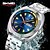 economico Orologi al quarzo-SKMEI Da uomo Orologio al quarzo Lusso Quadrante grande Bling Lavoro Luminoso Calendario Impermeabile Acciaio Guarda