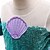 billige Pigens Halloween kostumer-boguge 2026 børnepigekjole cosplaykjole prinsessekjole farveblok blomst ærmeløs performancefest cosplay kostumer mesh patchwork yndig kostume sød blonde midi festkjole sommer forår