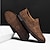 economico Slip-ons e mocassini da uomo-mocassini slip-on in pelle scamosciata beige da uomo – scarpe mocassino casual fatte a mano per l&#039;uso quotidiano