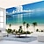 billige Ocean Beach Tapestry-Landskab Hav Palme Træer Hængende Tapestry Vægs Kunst Stor Tapestry Murmaler Decor Fotograf Baggrund Tæppe Gardin Hjem Soveværelse Stue Dekoration