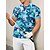 cheap Tops-Men&#039;s Golf Polo Shirt Blue Short Sleeve Top Golf Attire Clothes Outfits Wear Apparel