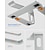 economico Stand e pad di raffreddamento-supporto per laptop supporto ergonomico per computer portatile in alluminio supporto per laptop staccabile supporto per notebook