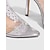 economico Sandali Eleganti-tacchi alti con cinturino posteriore in strass trasparenti neri – sandali stiletto sexy per serate e balli di fine anno