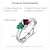 preiswerte Geschenke-Personalisierter Geburtsstein Offener Ring – Bestes Geschenk für Mama - Langlebiger und glänzender Geburtsstein einzigartiger Schmuck für Mama Ehefrau oder Tochter