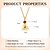 abordables Cadeaux-Collier en pierre de naissance et initiale personnalisé meilleur cadeau pour maman - Pendentif pour femmes idéal pour mère grand-mère femme ou petite amie pour la fête des mères la Saint-Valentin ou